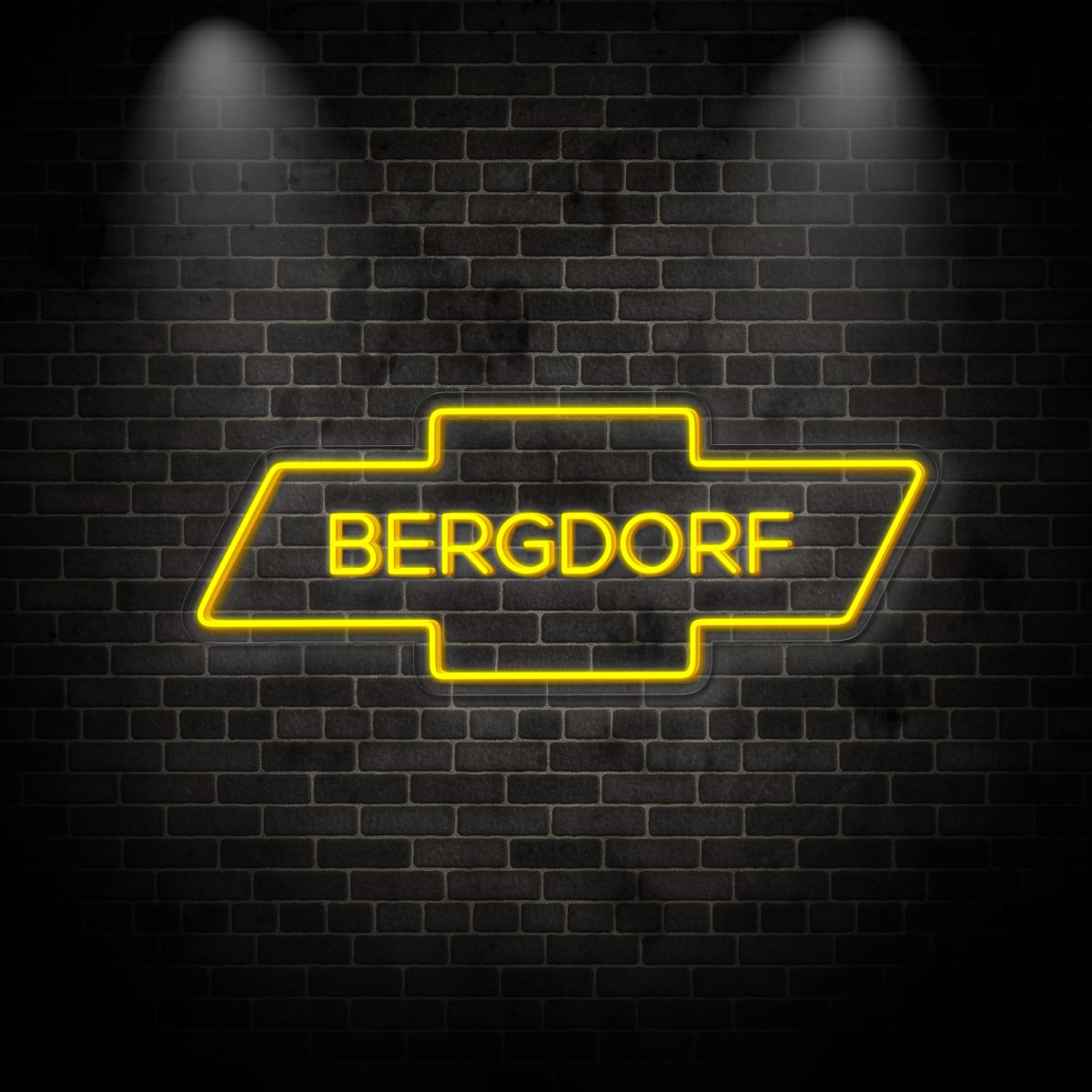 Neon "BERGDORF"