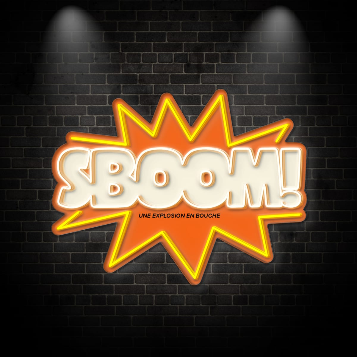 Neon "SBOOM!"