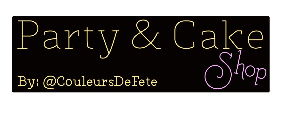 Neon "Party&Cake 1"