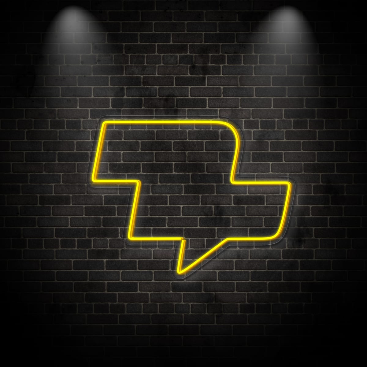 Neon ""lightning""