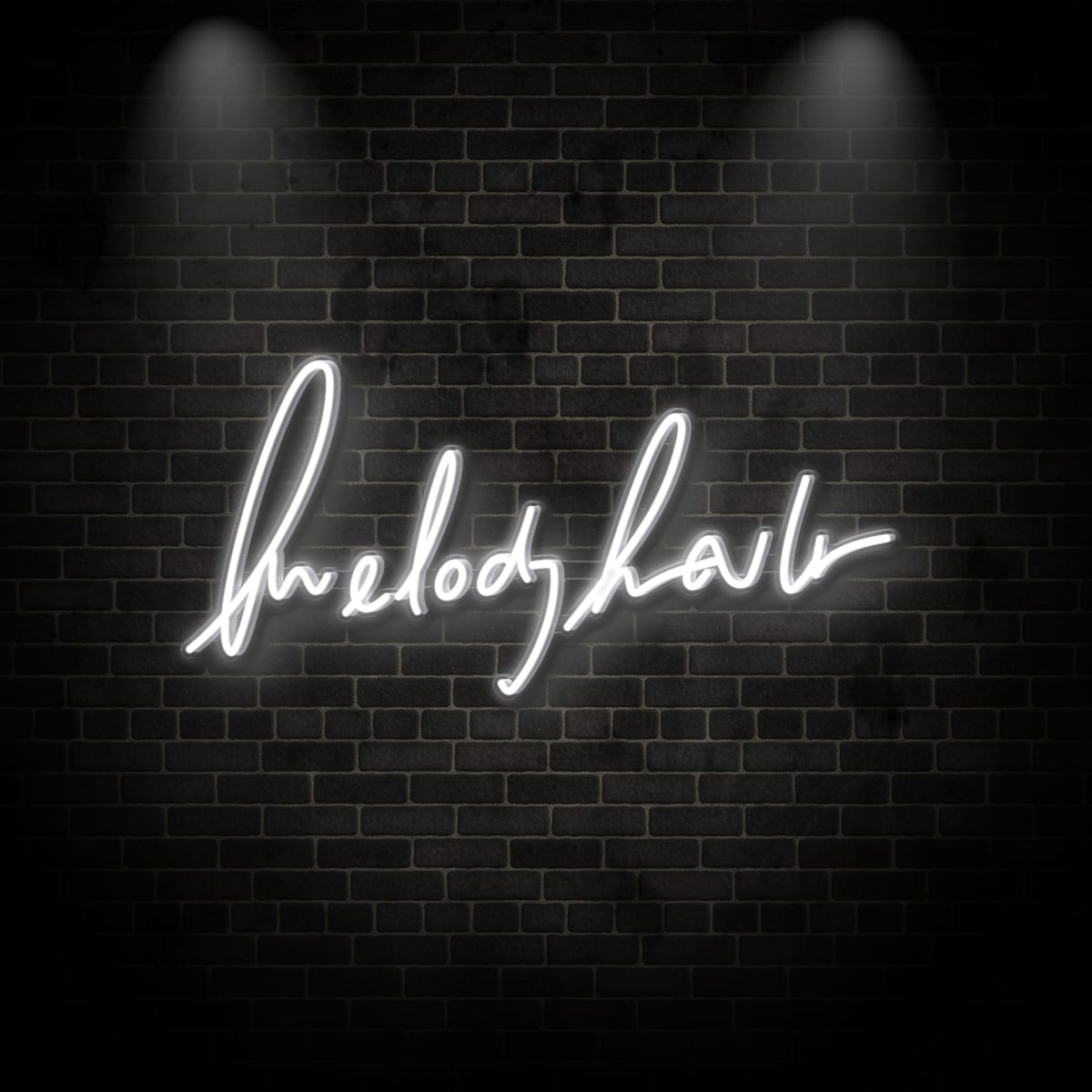 Neon ""melody hasler""