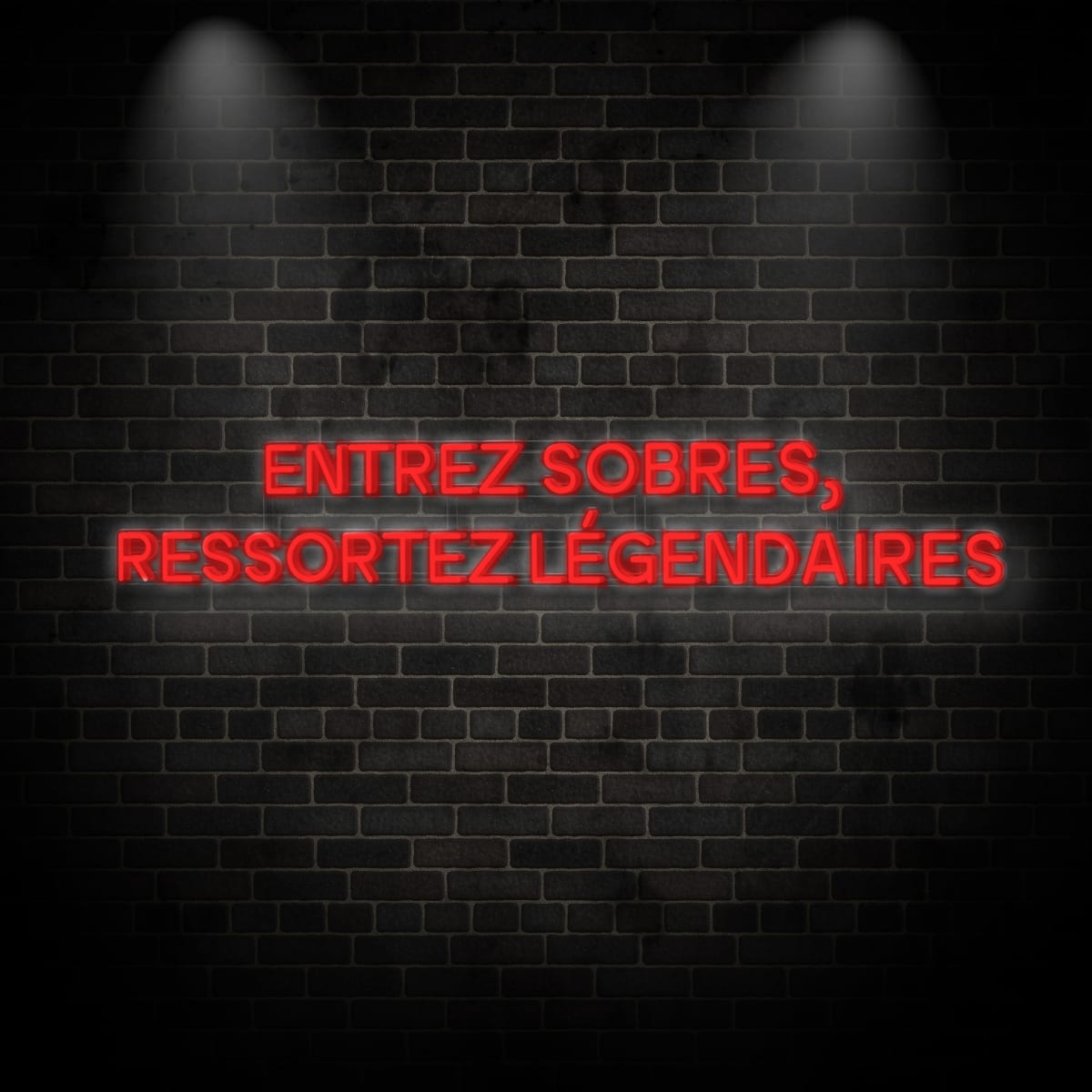 Neon "ENTREZ SOBRES 2"