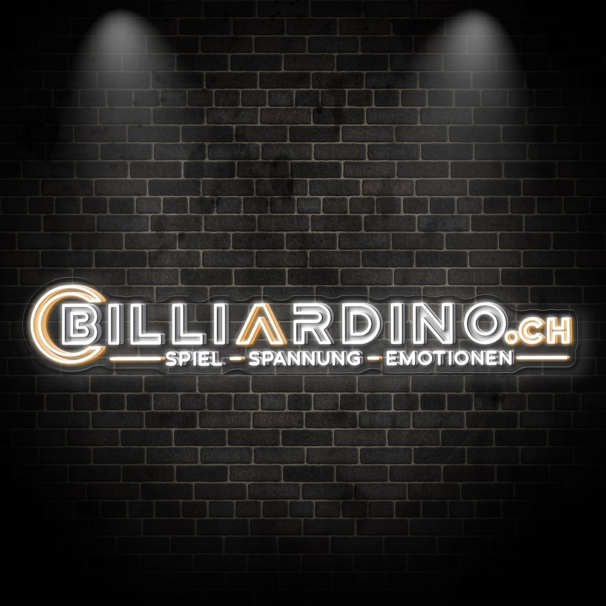 Neon "BILLIARDINO.CH 1"