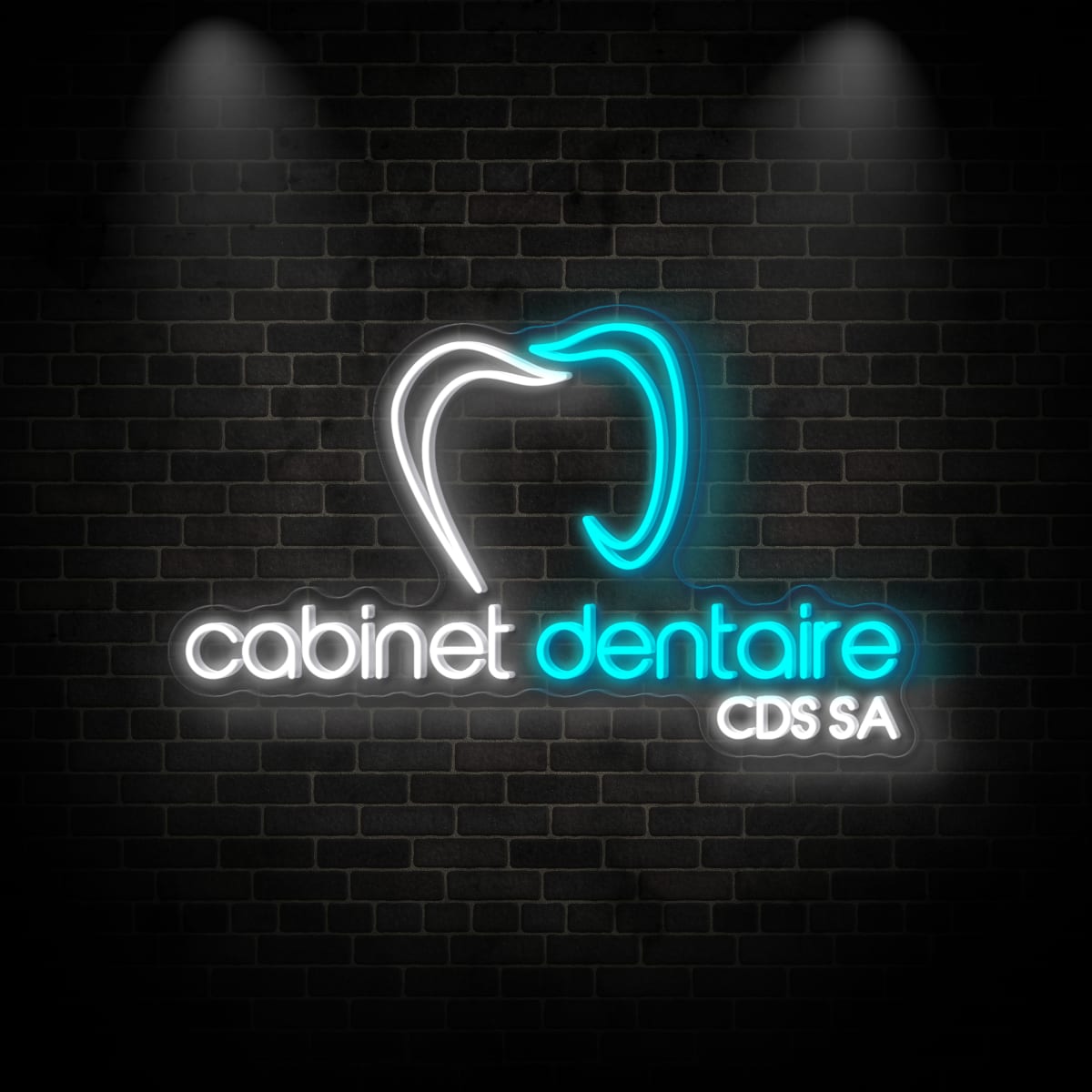 Neon "Cabinet Dentaire CDS SA"