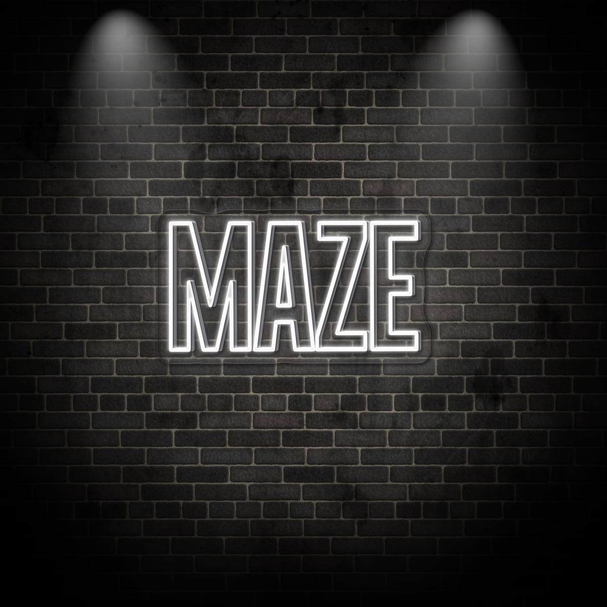 Neon "MAZE"