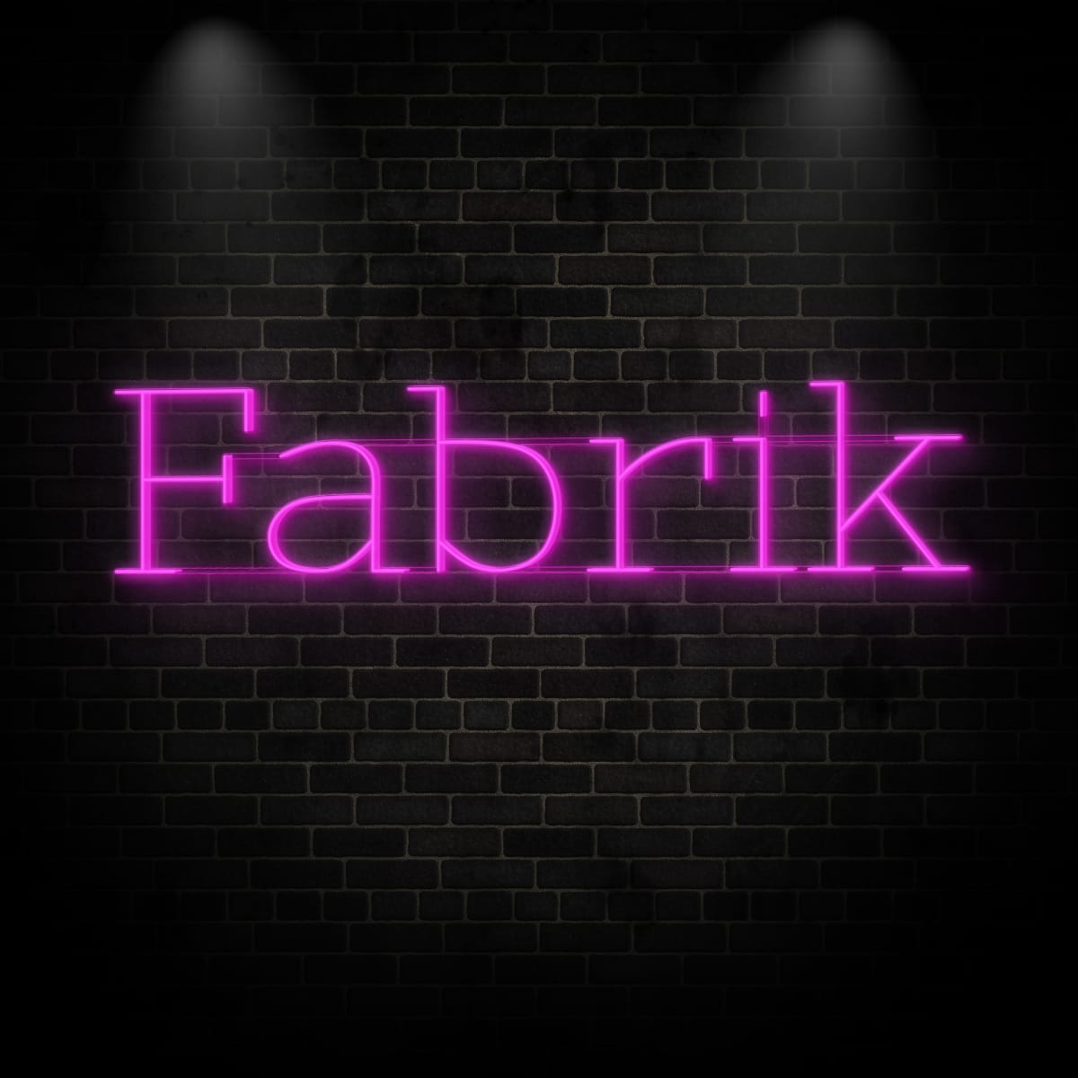 Neon "Fabrik 1"