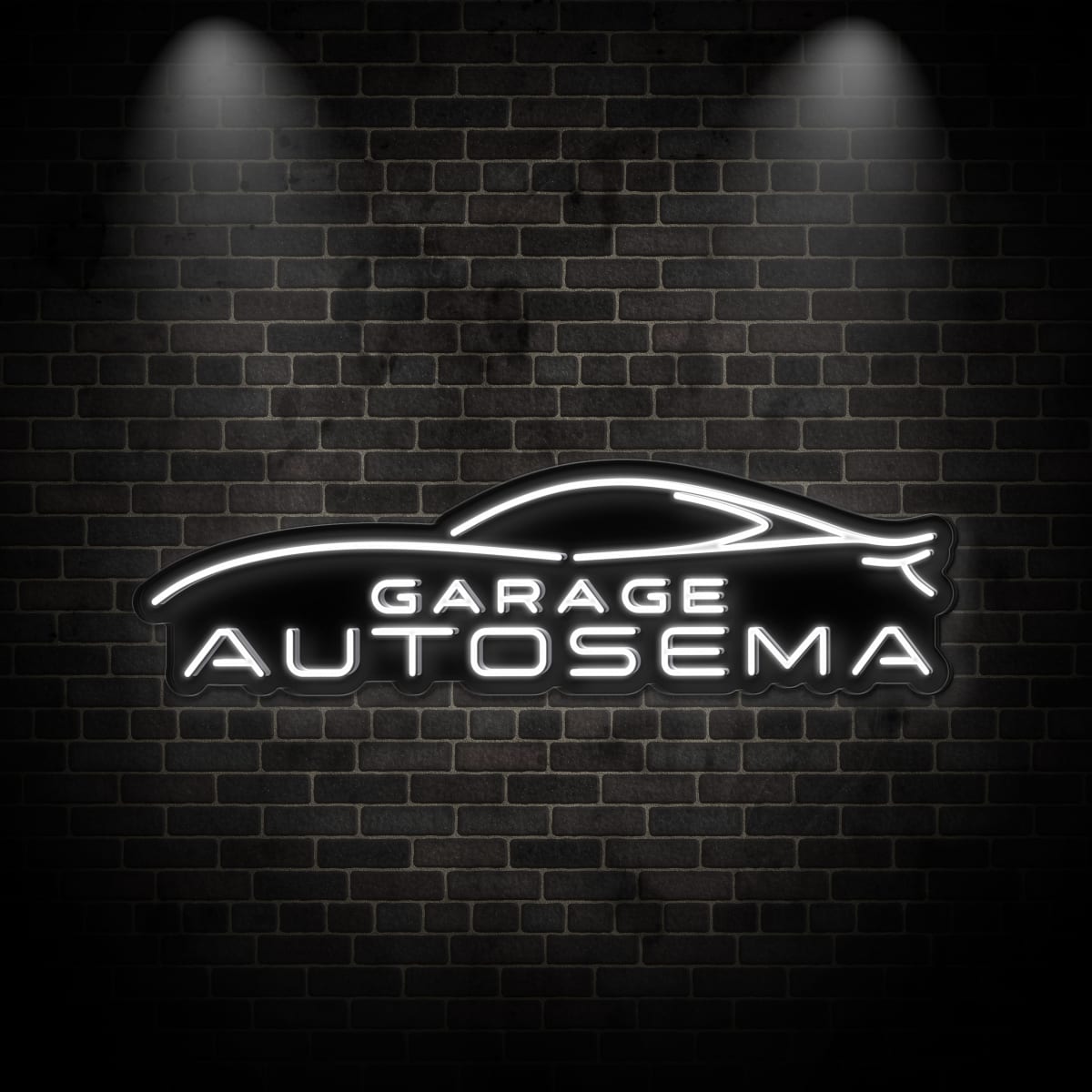 Neon "GARAGE AUTOSEMA"