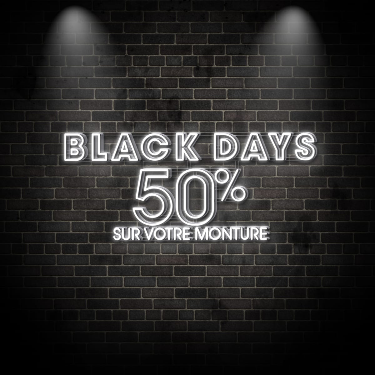 Neon "BLACK DAYS 3"