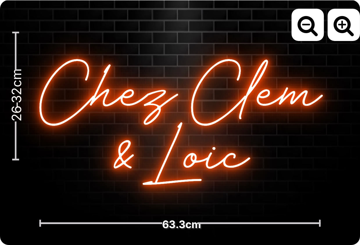 Neon Chez Clem
& Loic