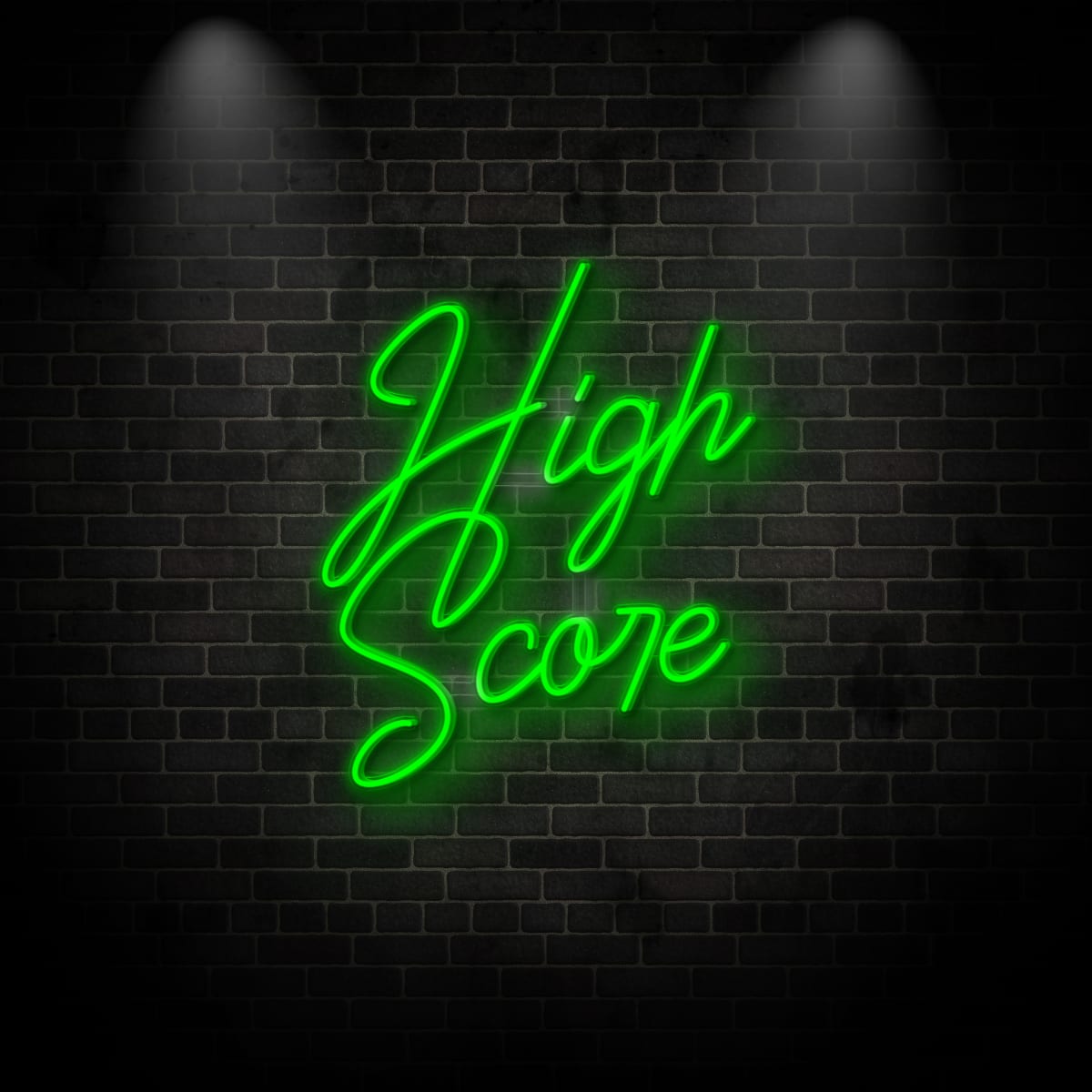 Neon "HIGHT SCORE"