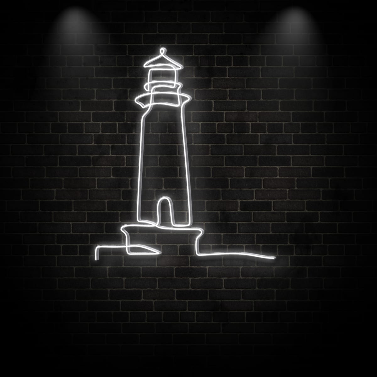 Neon "lighthouse 2"