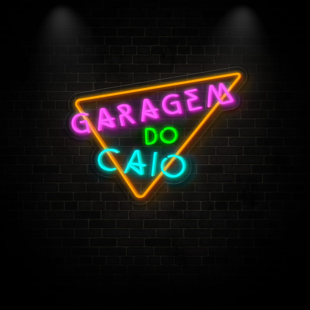 Neon "CARAGEM DO GAIO"