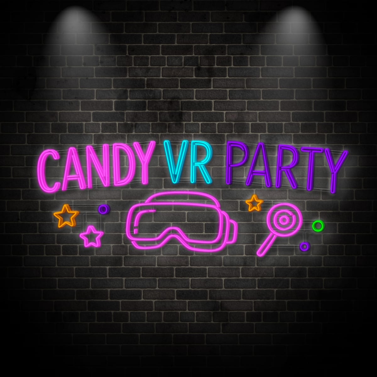 Neon "CANDY VR PARTY 2"