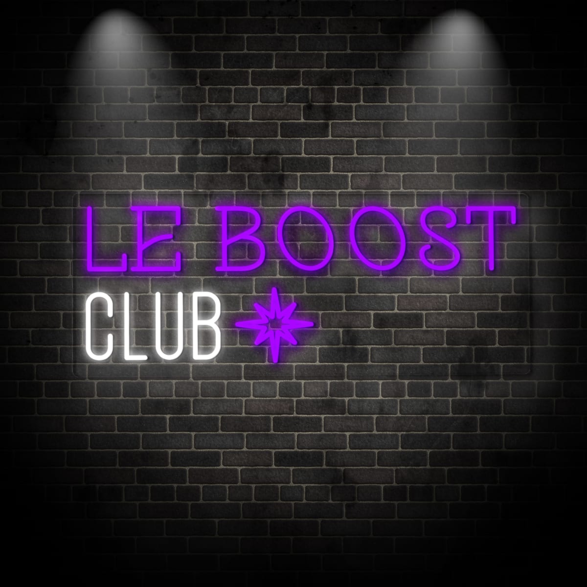 Neon "LE BOOST CLUB"