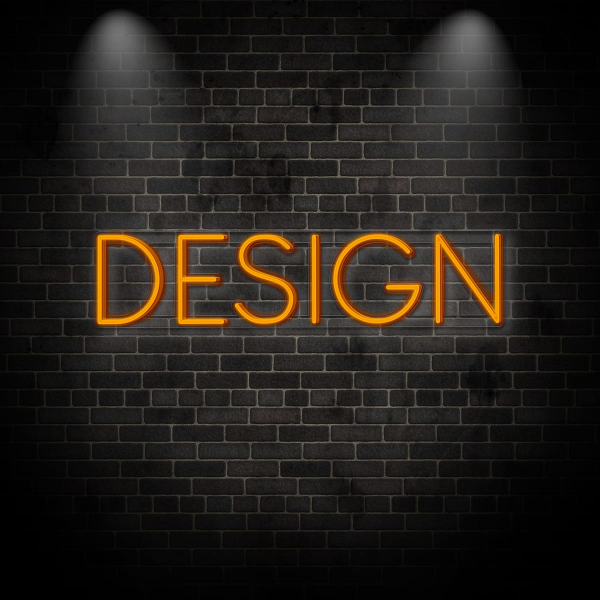 Neon "DESIGN 1"
