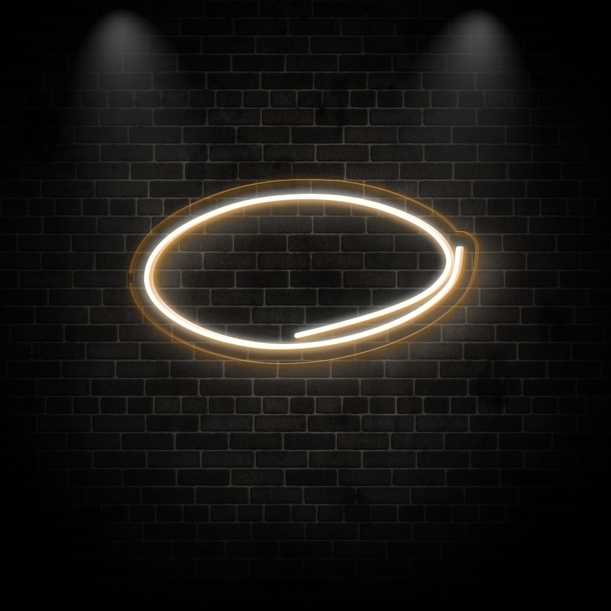 Neon "circle 2"