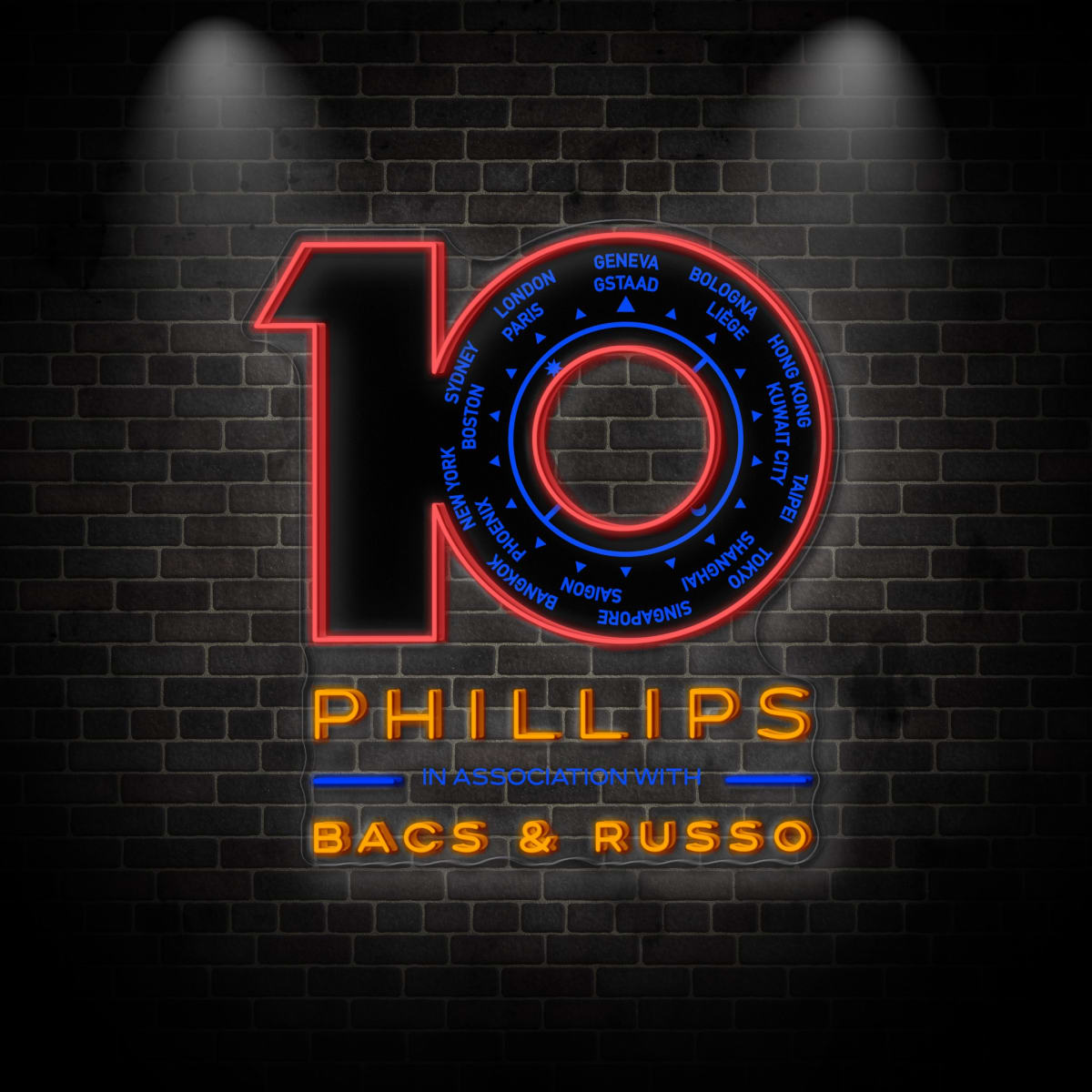 Neon "10"