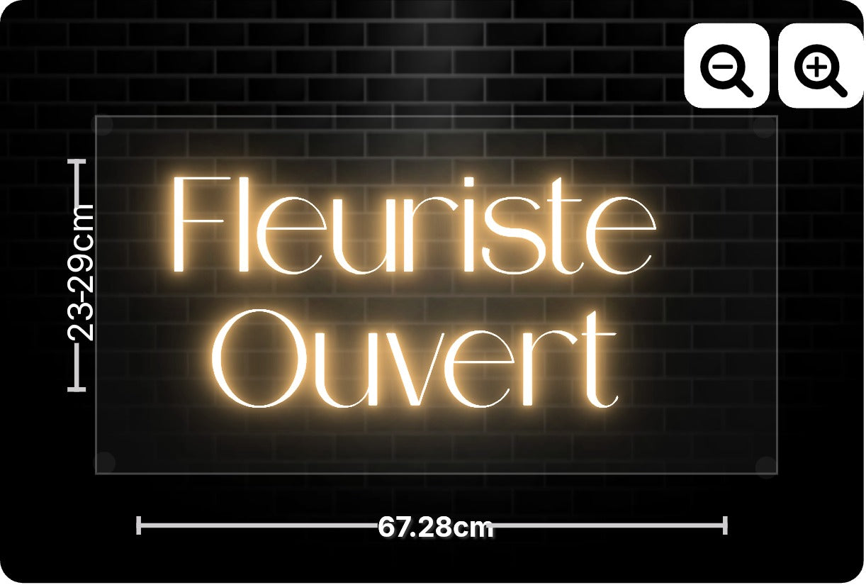 Neon Fleuriste
Ouvert