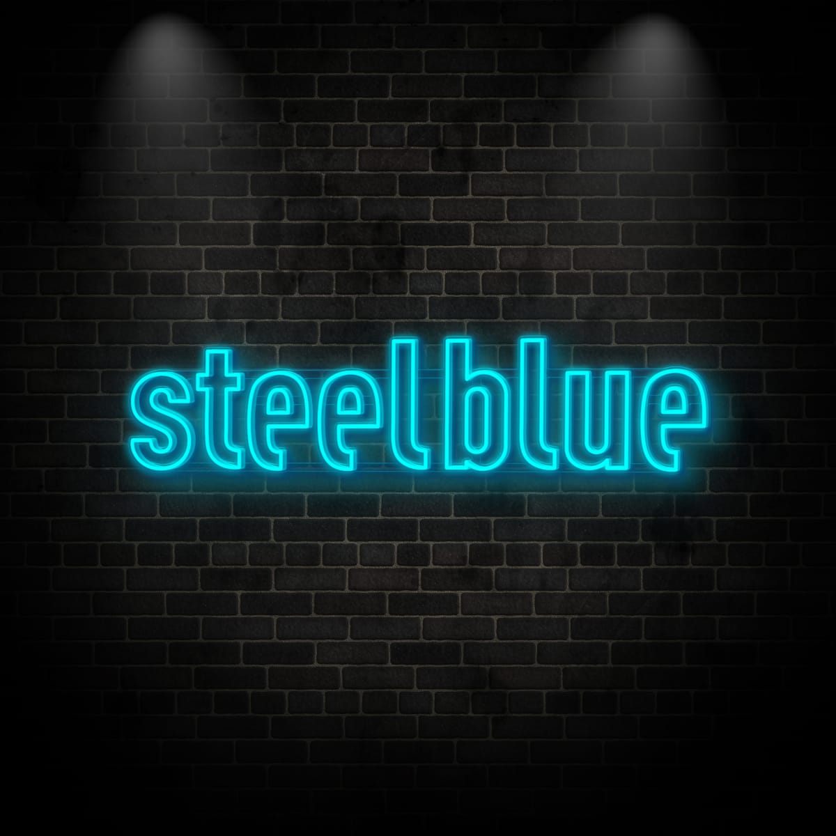 Neon "steelblue 1"