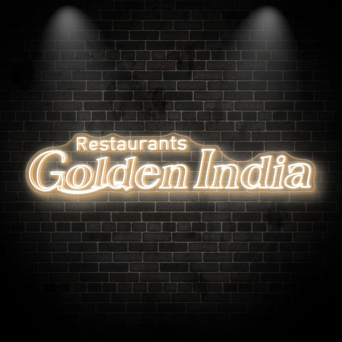 Neon "Golden India"
