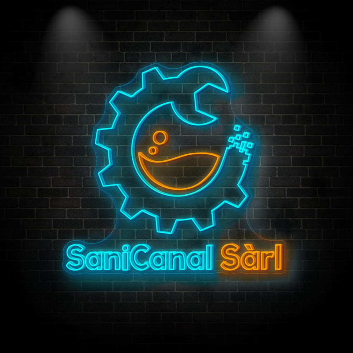 Neon "SaniCanal Sarl"