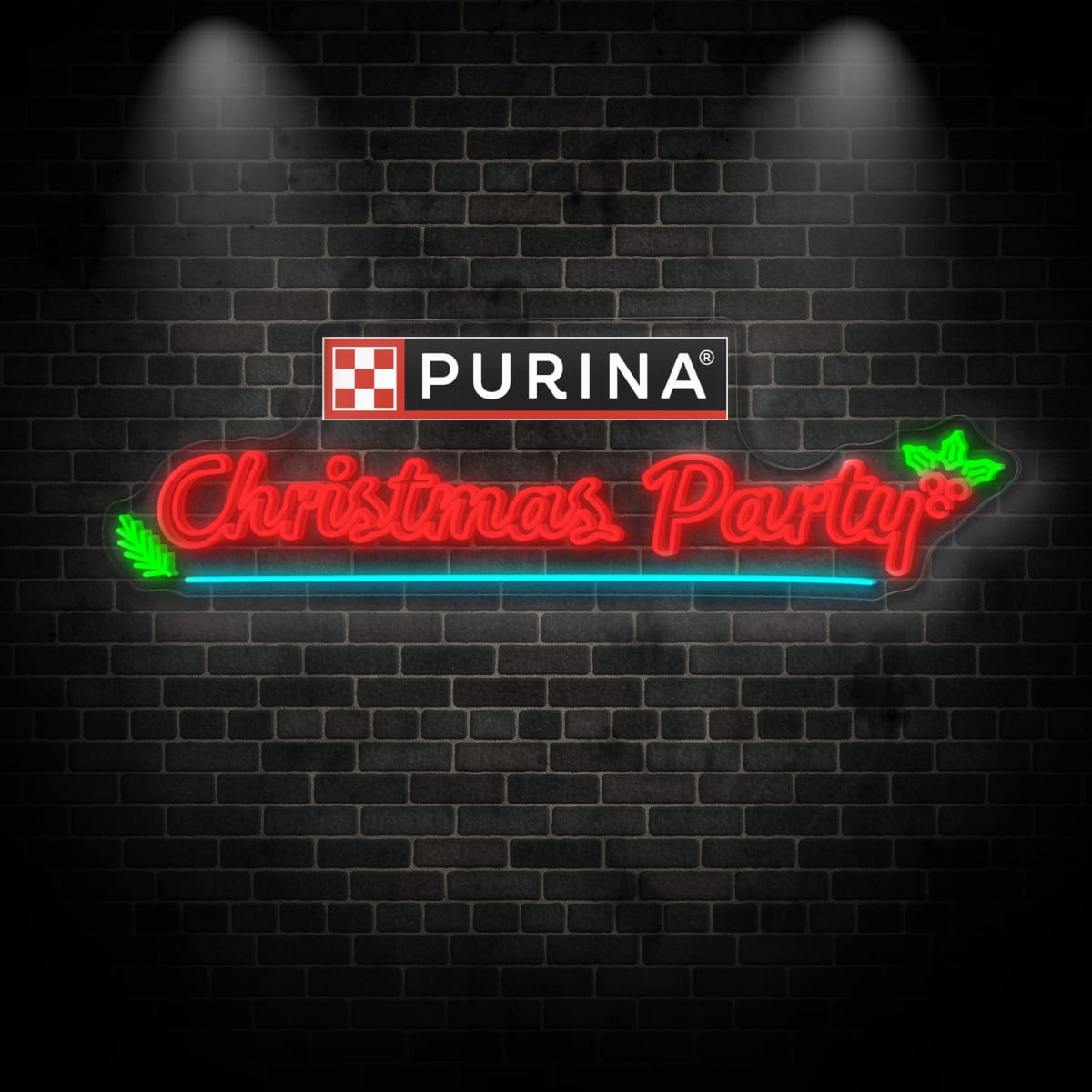 Neon "PURINA 1"