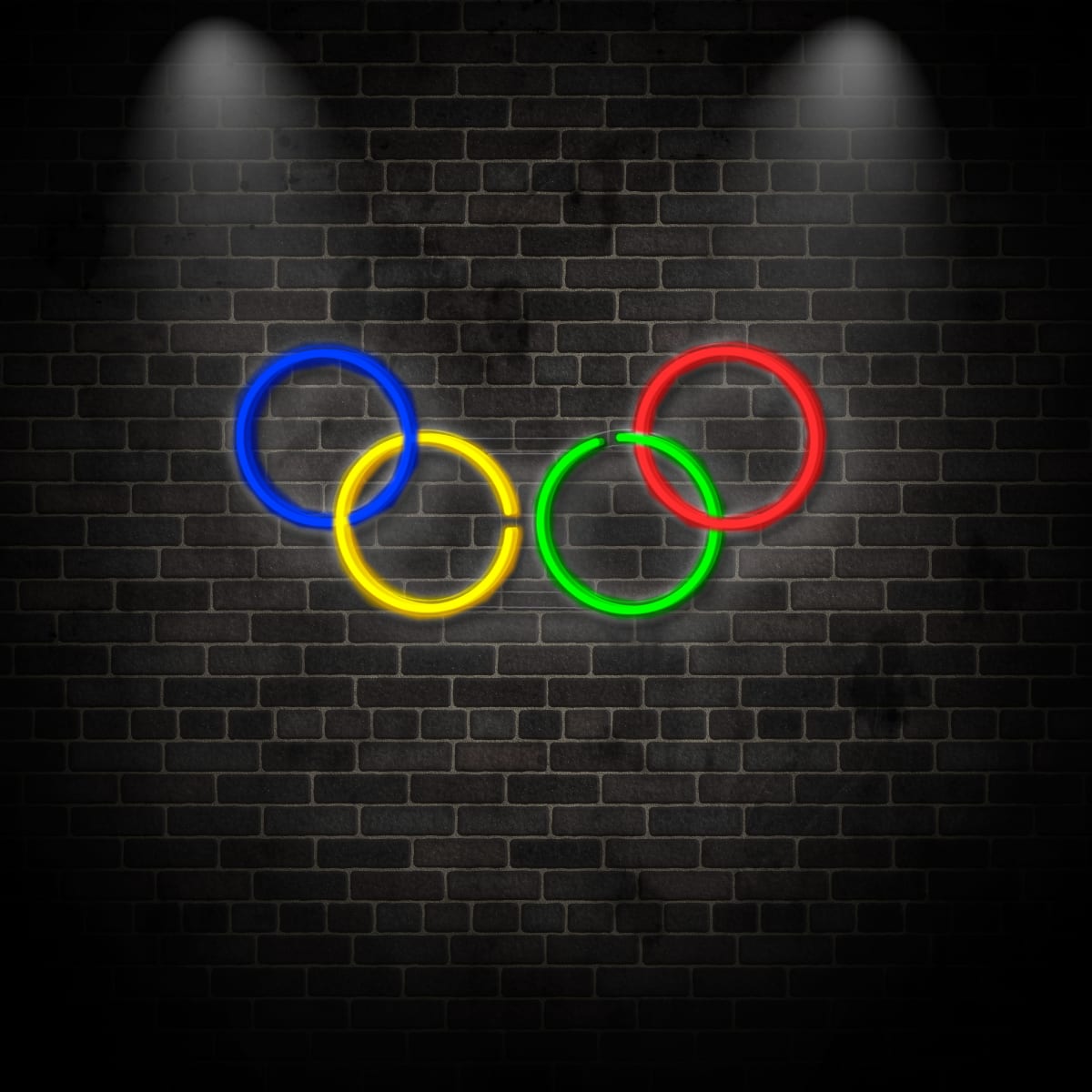 Neon "four circles"
