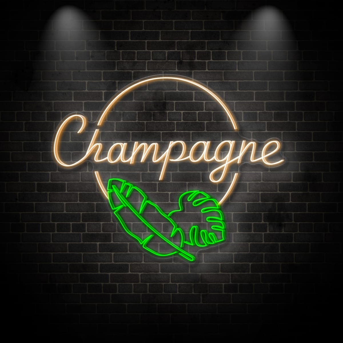 Neon "Champagne"