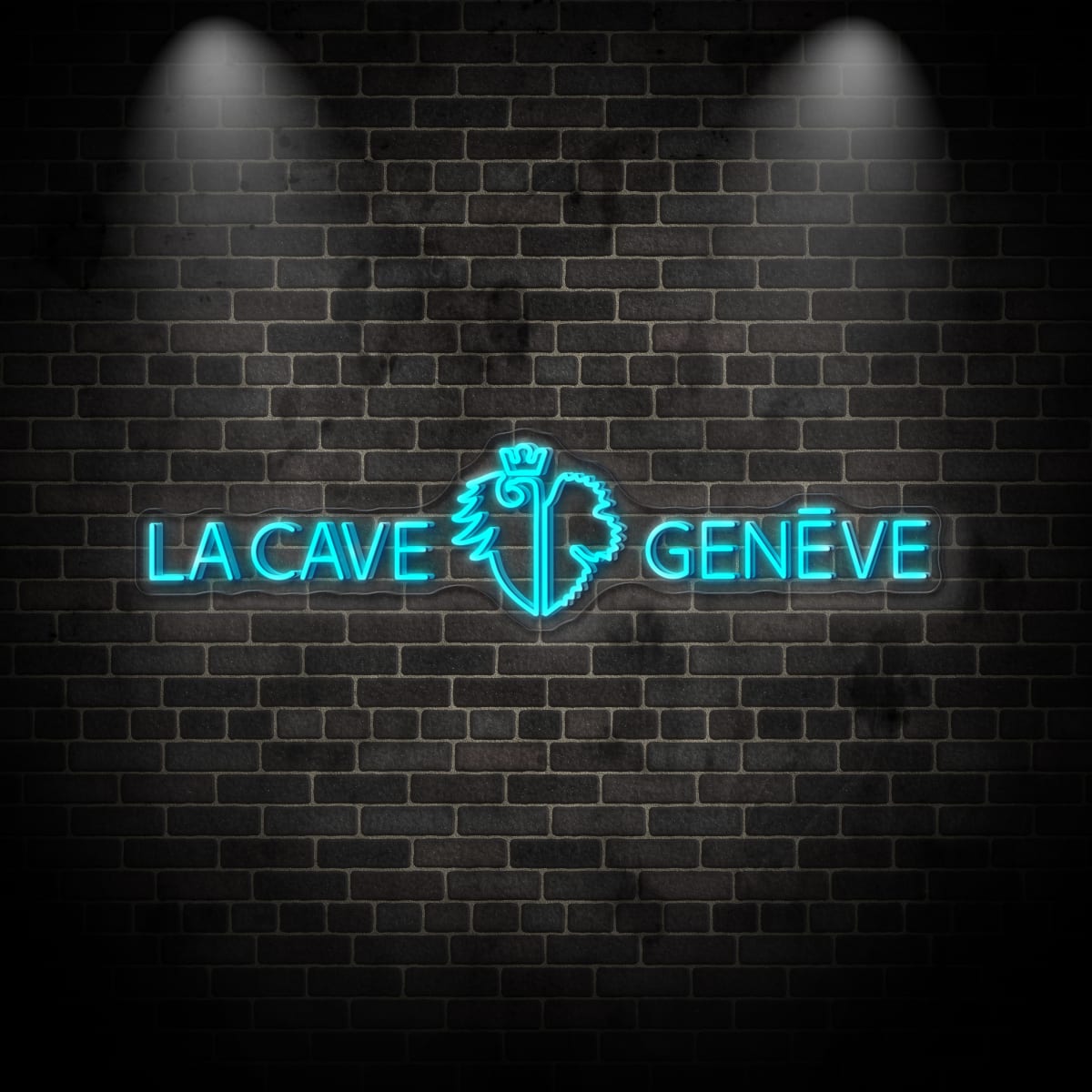 Neon "LA CAVE GENEVE"