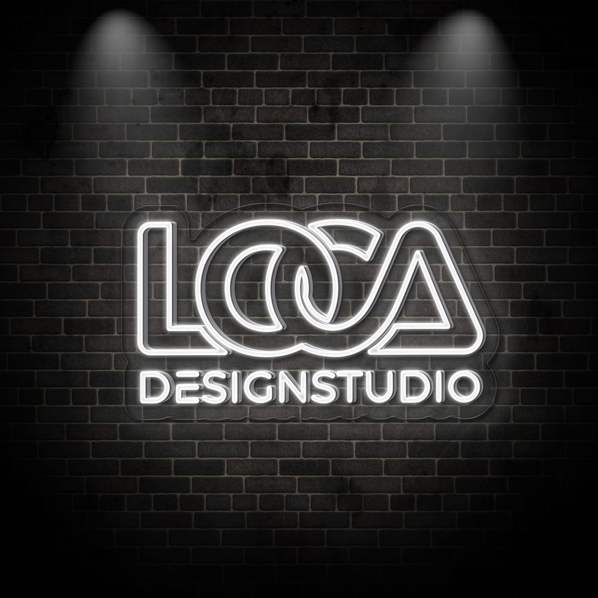 Neon "LOCA DESIGNSTUDIO"