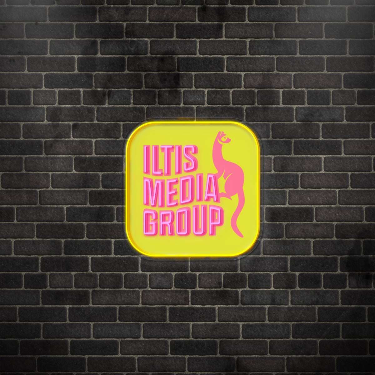 Neon "ILTIS MEDIA GROUP"