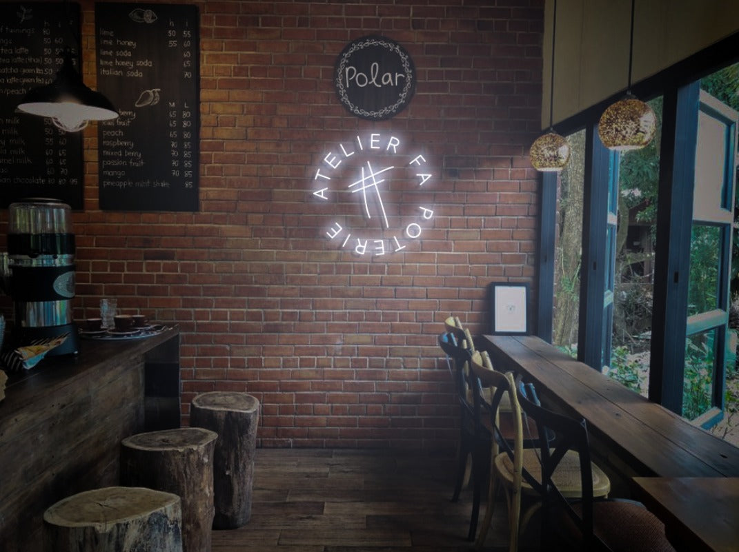 Neon “Atelier Fa Pottery”