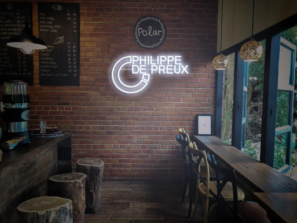 Neon „Philippe de preux“