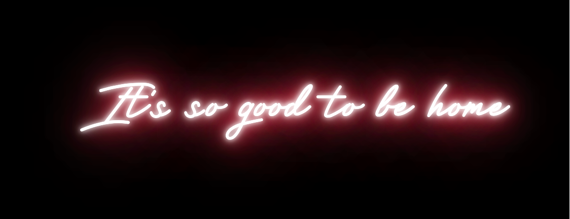 Rosy Brown It's so good to be home