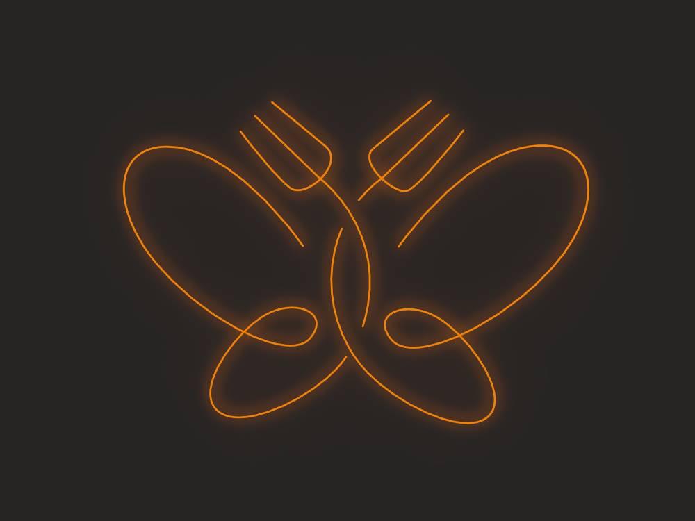 Neon "Effet Papillon"