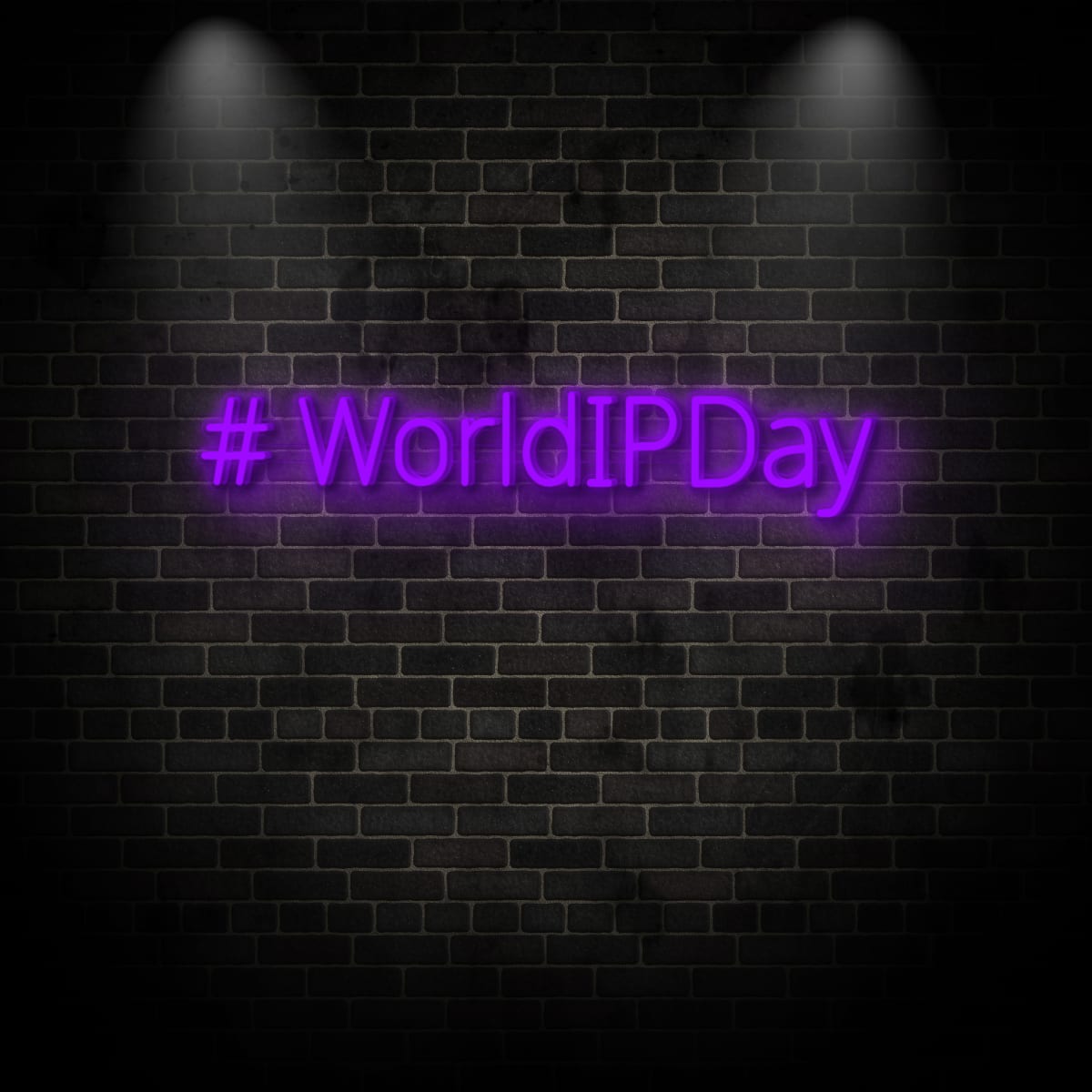 Neon "World IP Day"