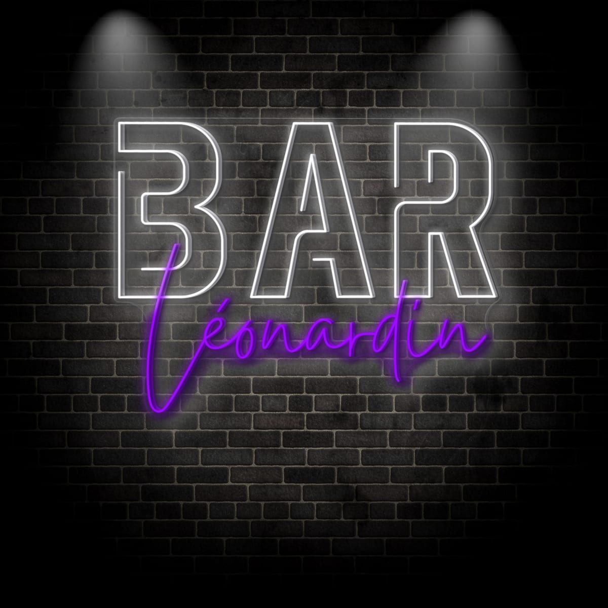 Neon "Bar leonardin"