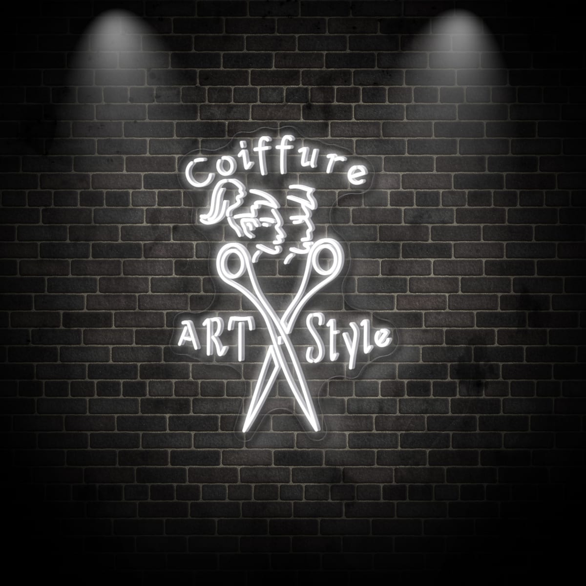 Neon "Coiffure Art & Style"