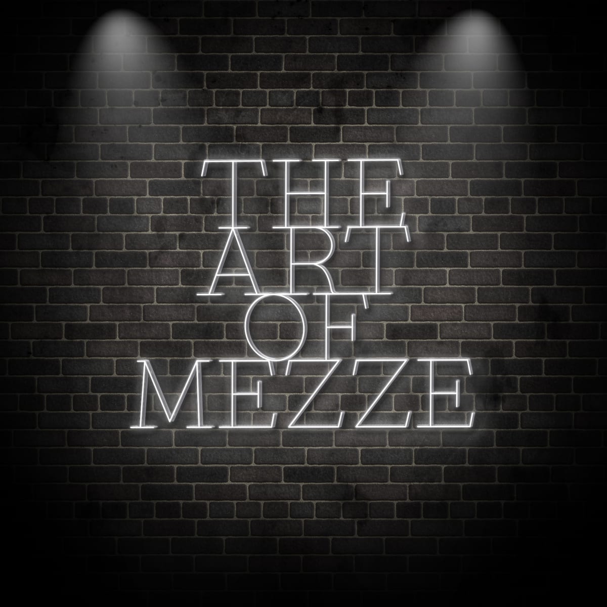 Neon "THE ART OF MEZZE 2"