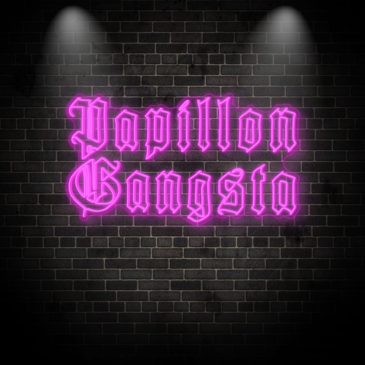 Neon "Papillon Gansta"