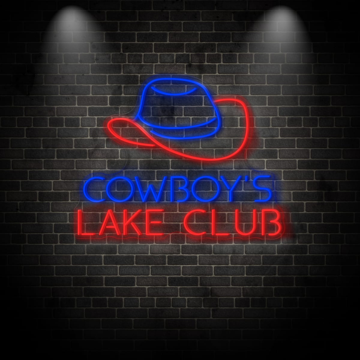 Neon "COWBOY'S LAKE