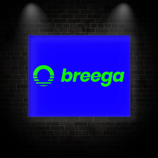 Plaque "Brega" avec pieds