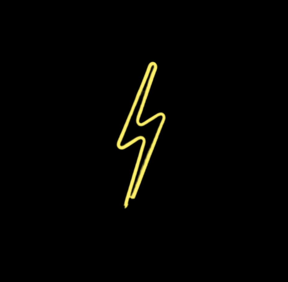 lightning neon