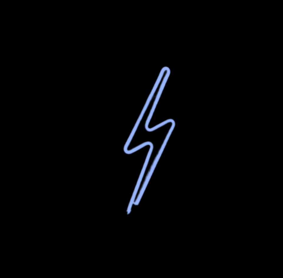 lightning neon