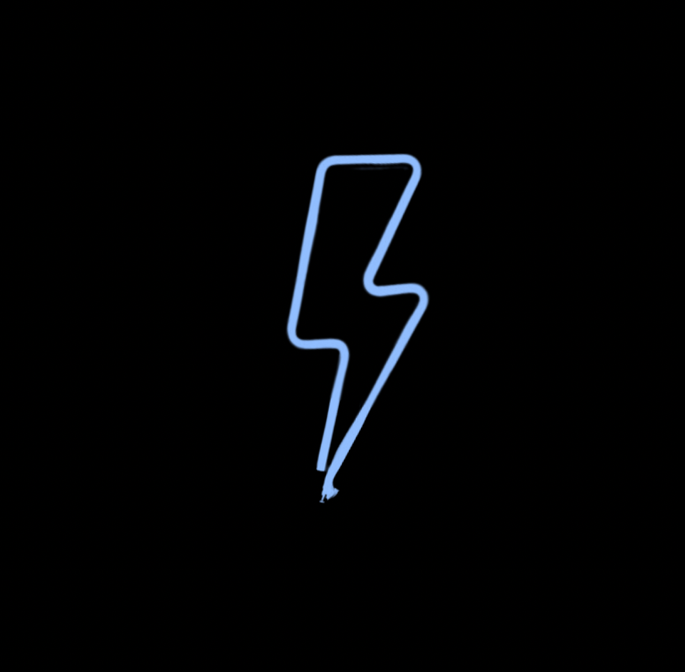 lightning neon