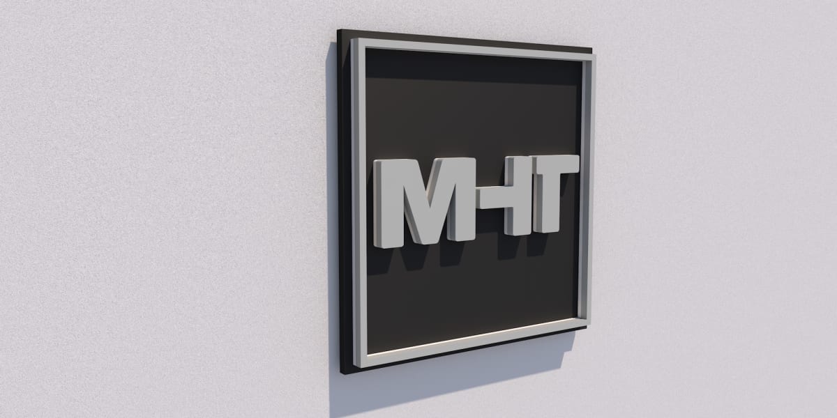 Enseigne Led 3D "MHT