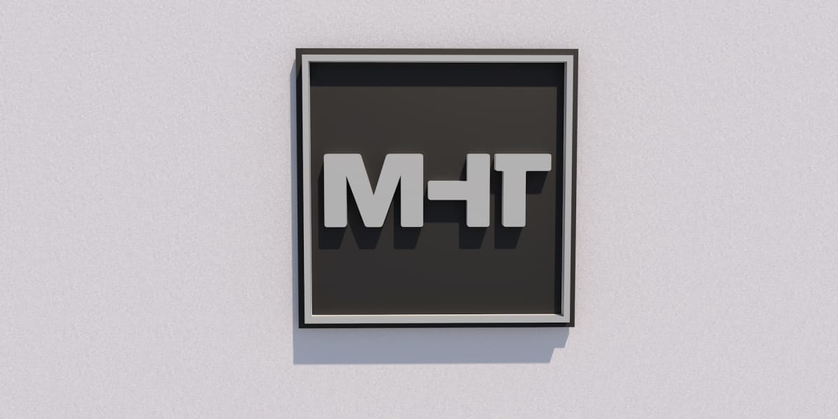 Enseigne Led 3D "MHT