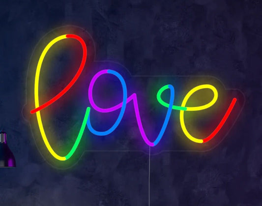 Love - Les néons 'Pride'