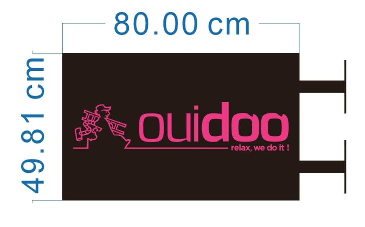 Enseigne Led 3D "ouidoo"