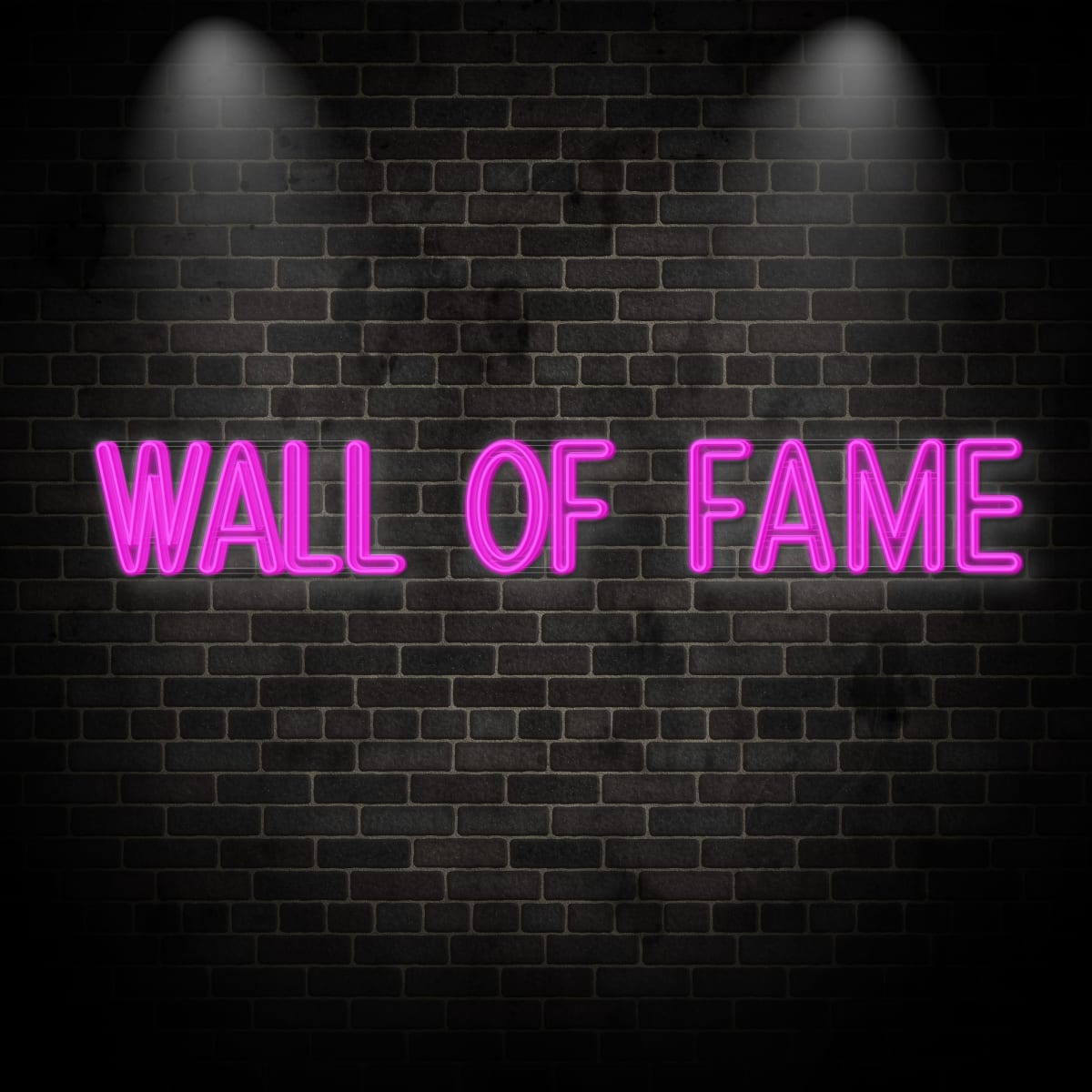 Neon "Wall of Fame 2"